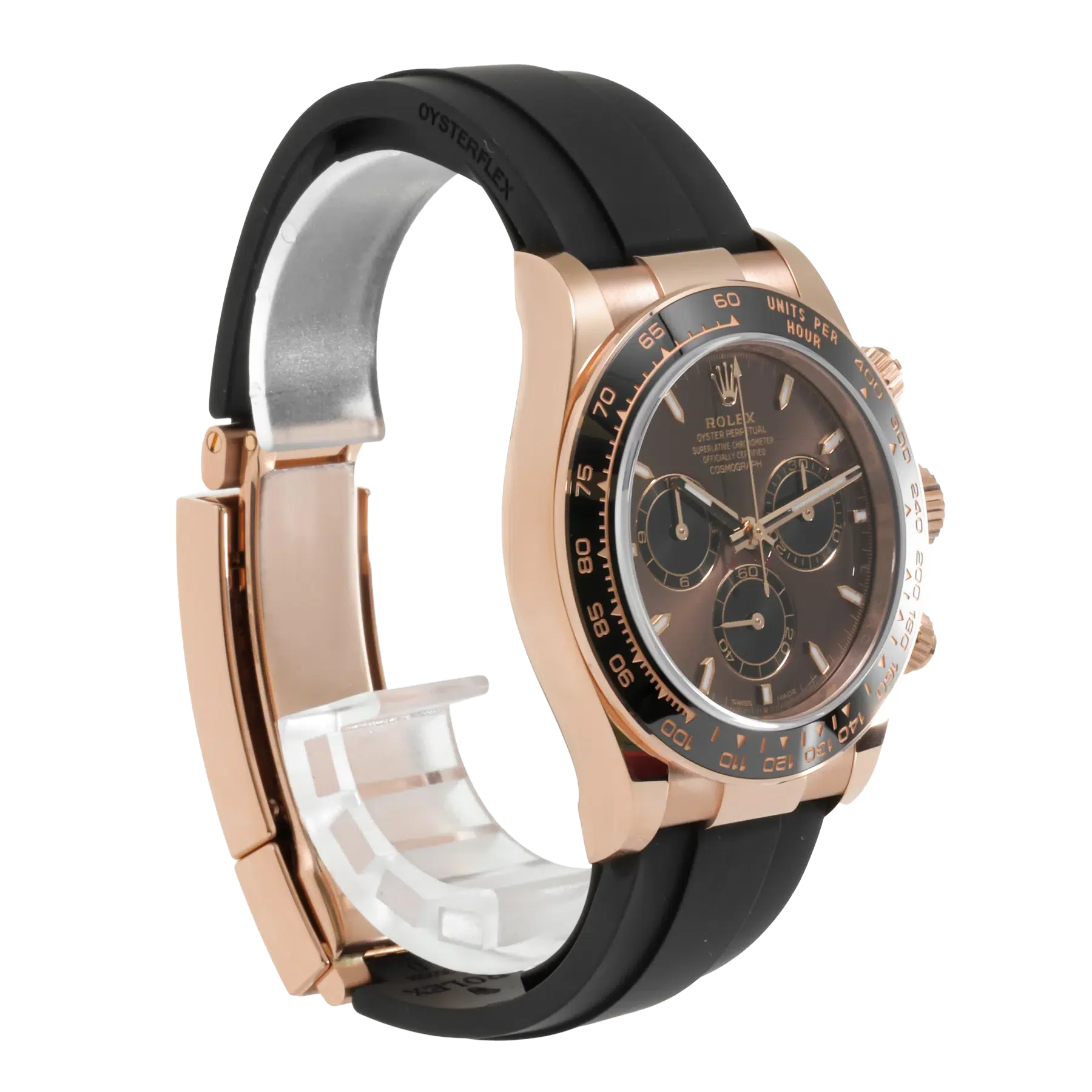 Daytona 40mm Oyster Perpetual Everose Gold Chocolate Dial M126515LN-0010