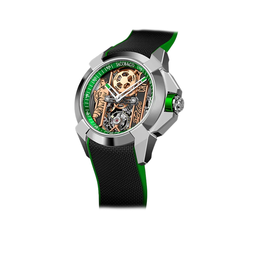 Epic X Heart of CR7 44mm Stainless Steel Manual Winding  EX120.10.AD.AA.ABRUA