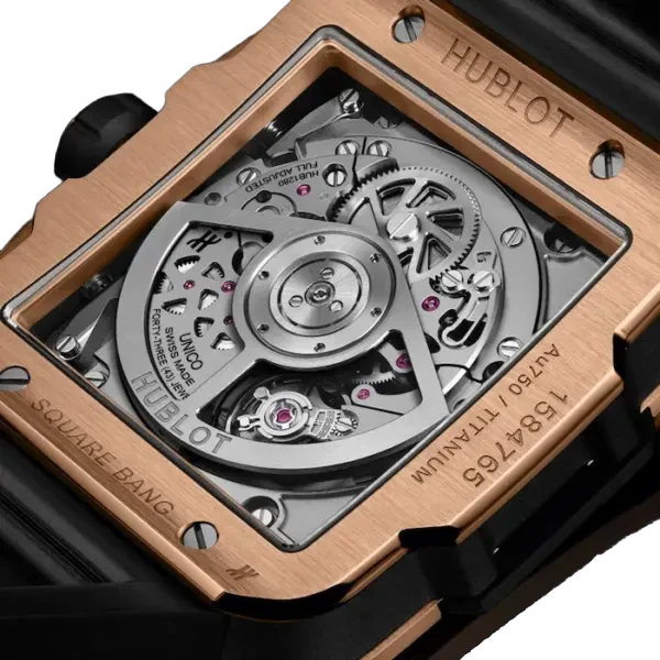 Square Bang Unico King Gold Ceramic 42mm Mens Watch 821.OM.0180.RX