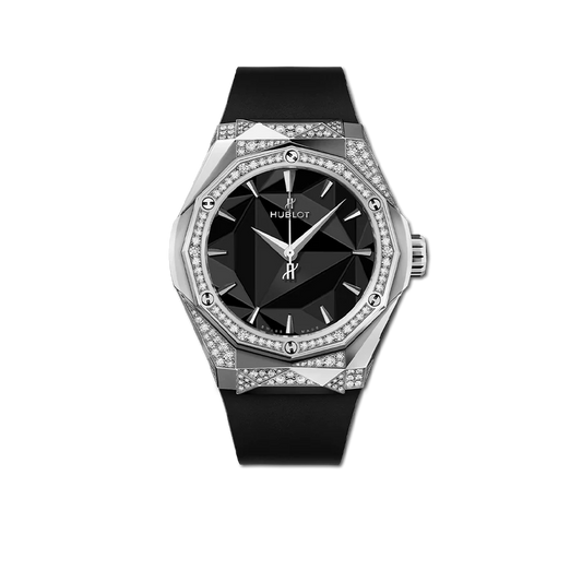 Classic Fusion Orlinski Titanium Alternative Pave 40mm 550.NS.1800.RX.1804.ORL19