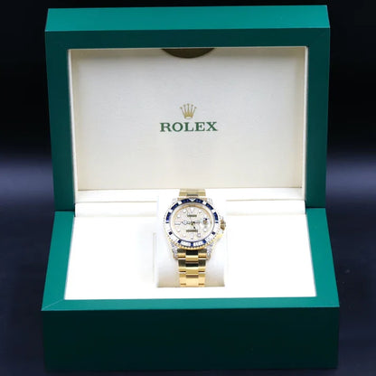 GMT-Master II 116758SARU Pave Diamond Dial 40mm