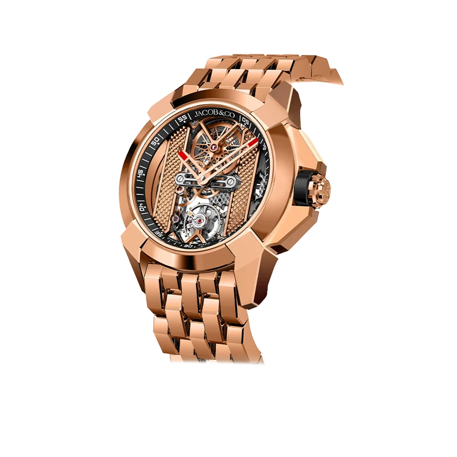 Epic X Bridges 44mm Rose Gold Manual Winding EX120.43.AB.AB.A40AA