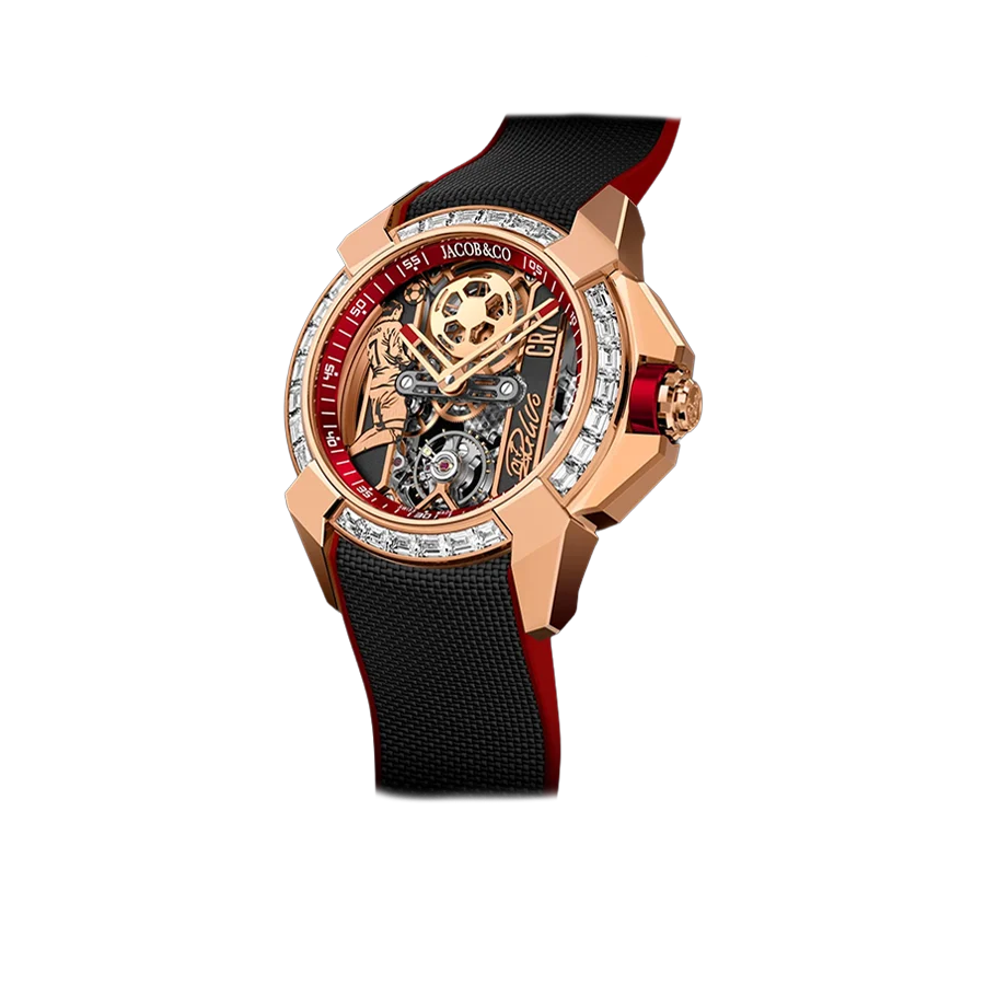 Epic X Flight of CR7 Baguette Rose Gold Manual Winding 44mm EX120.43.BC.AB.A