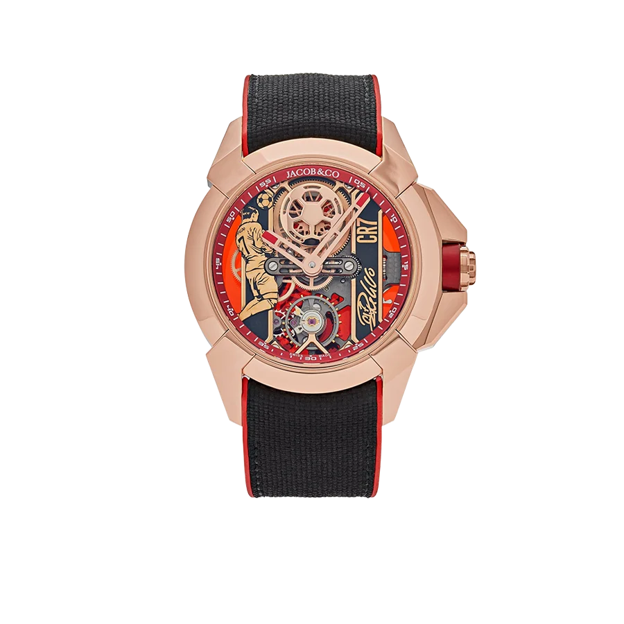 V2 CR7 Epic X Collection 44mm EX120.43.AE.AA.A Flight of CR7 Rose Gold Limited Edition