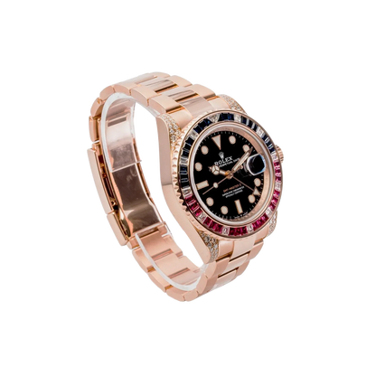 GMT-Master II 40mm Everose Diamond 126755SARU