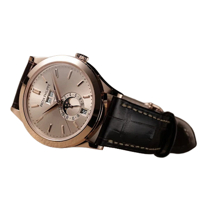 Complications 38mm 5396R-016 Annual Calendar Moon Phases Rose Gold Sand Beige Dial