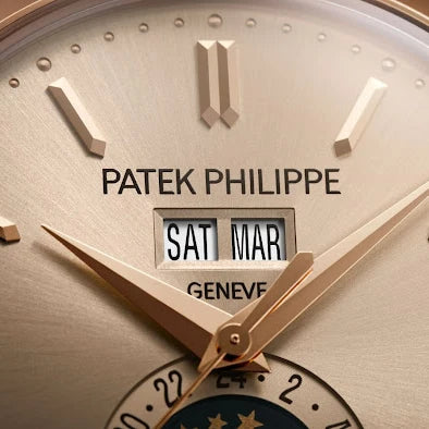 Complications 38mm 5396R-016 Annual Calendar Moon Phases Rose Gold Sand Beige Dial