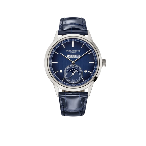 Grand Complications 42mm 5236P-001 In-Line Perpetual Calendar Platinum Blue Dial