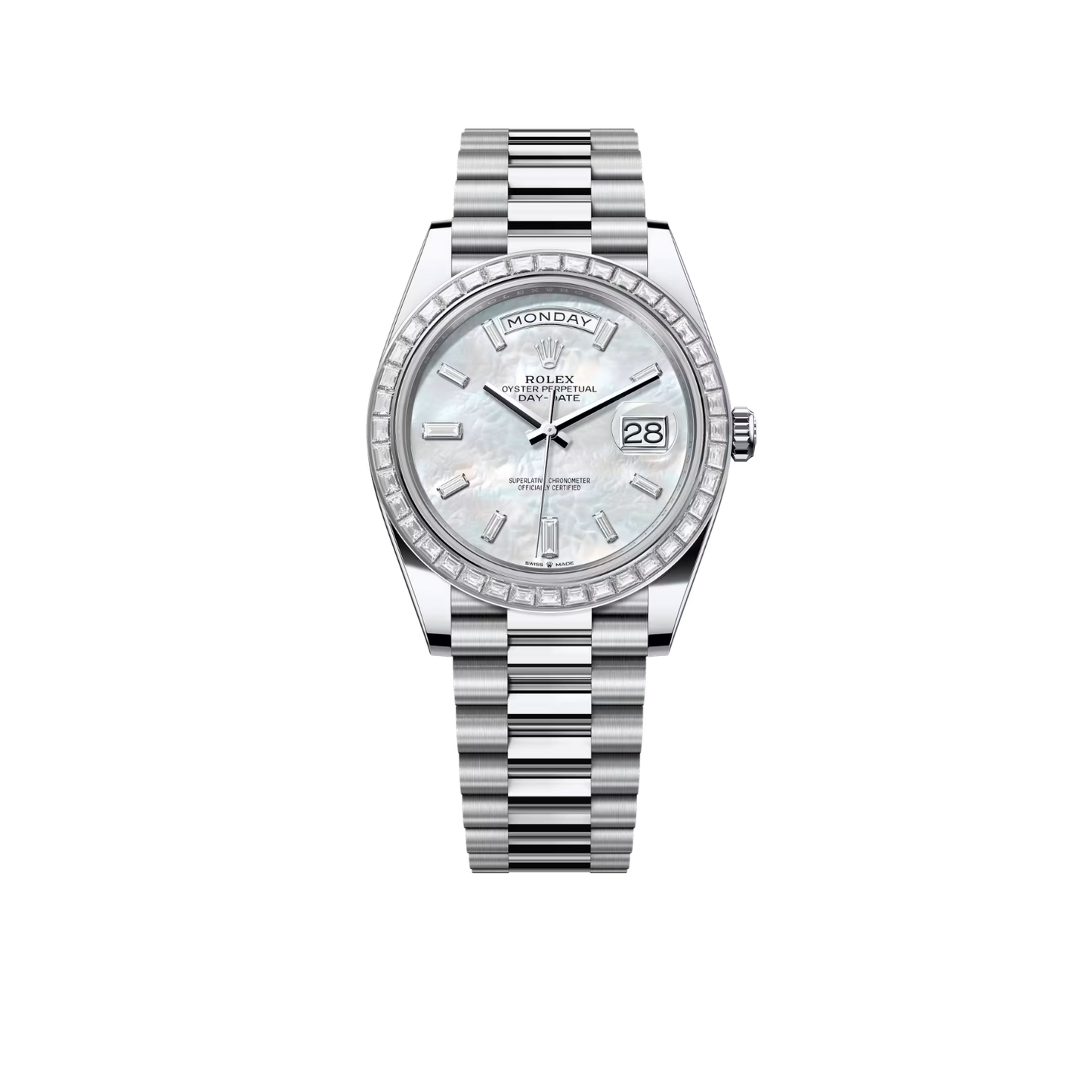 Day-Date 40mm  White Mother of Pearl Dial 228349