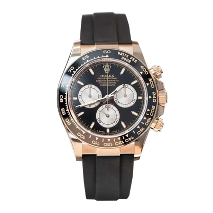 Daytona 40mm Everose Gold Bright Black and Sundust Dial M126515LN-0002