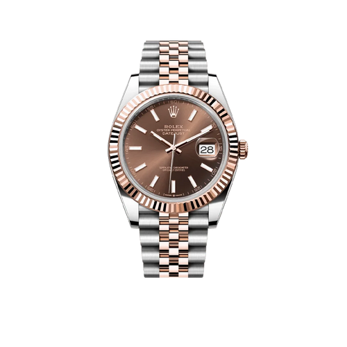 Datejust 41mm Steel & Everose Gold Chocolate 126331-0002