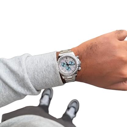 Daytona Diamond Pave Dial Platinum Watch 116576TBR