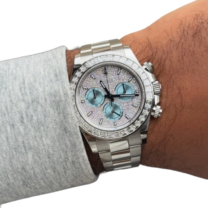Daytona Diamond Pave Dial Platinum Watch 116576TBR