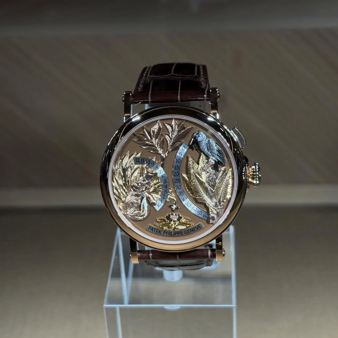 Complications 43mm 5249R-001 Hours And Minutes On Demand Automaton - The Crow and the Fox Rose Gold Matara