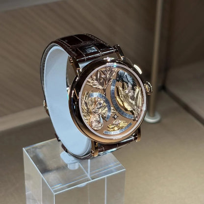 Complications 43mm 5249R-001 Hours And Minutes On Demand Automaton - The Crow and the Fox Rose Gold Matara