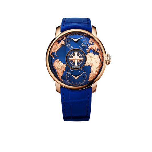 The World Is Yours Dual Time Zone Tourbillon 38.6mm Rose Gold Automatic Winding DT200.40.AA.AA.A