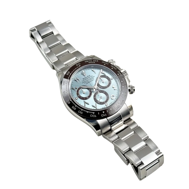 Daytona 116506 Platinum Ice Blue Arabic Dial 40mm