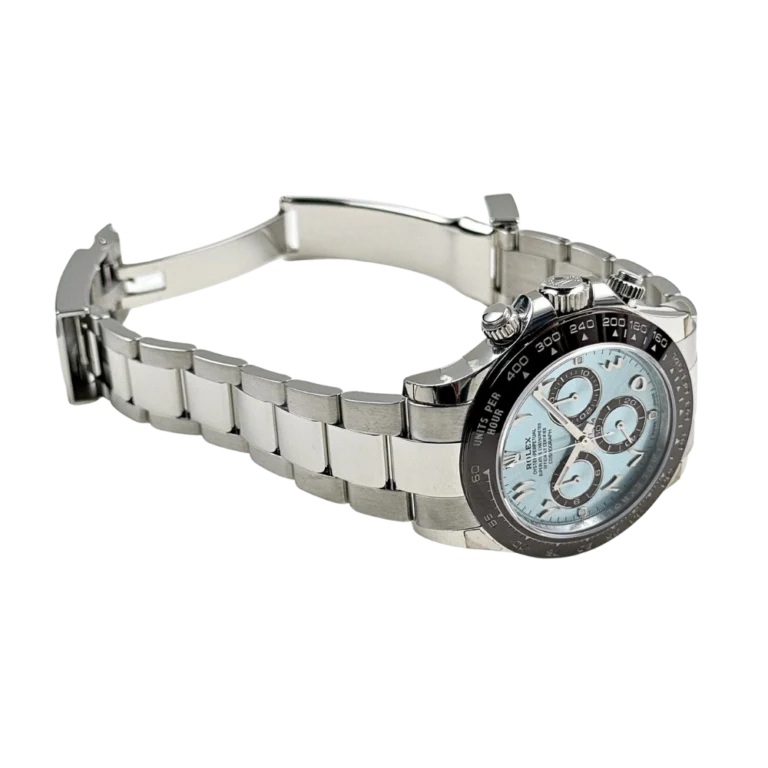 Daytona 116506 Platinum Ice Blue Arabic Dial 40mm