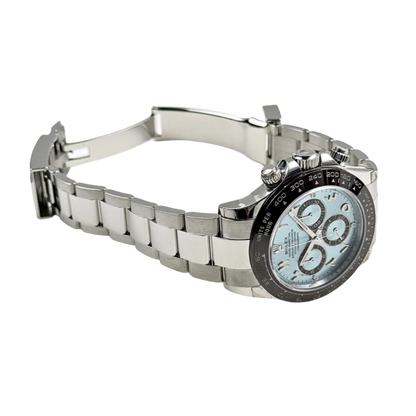 Daytona 116506 Platinum Ice Blue Arabic Dial 40mm