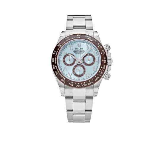 Daytona 116506 Platinum Ice Blue Arabic Dial 40mm