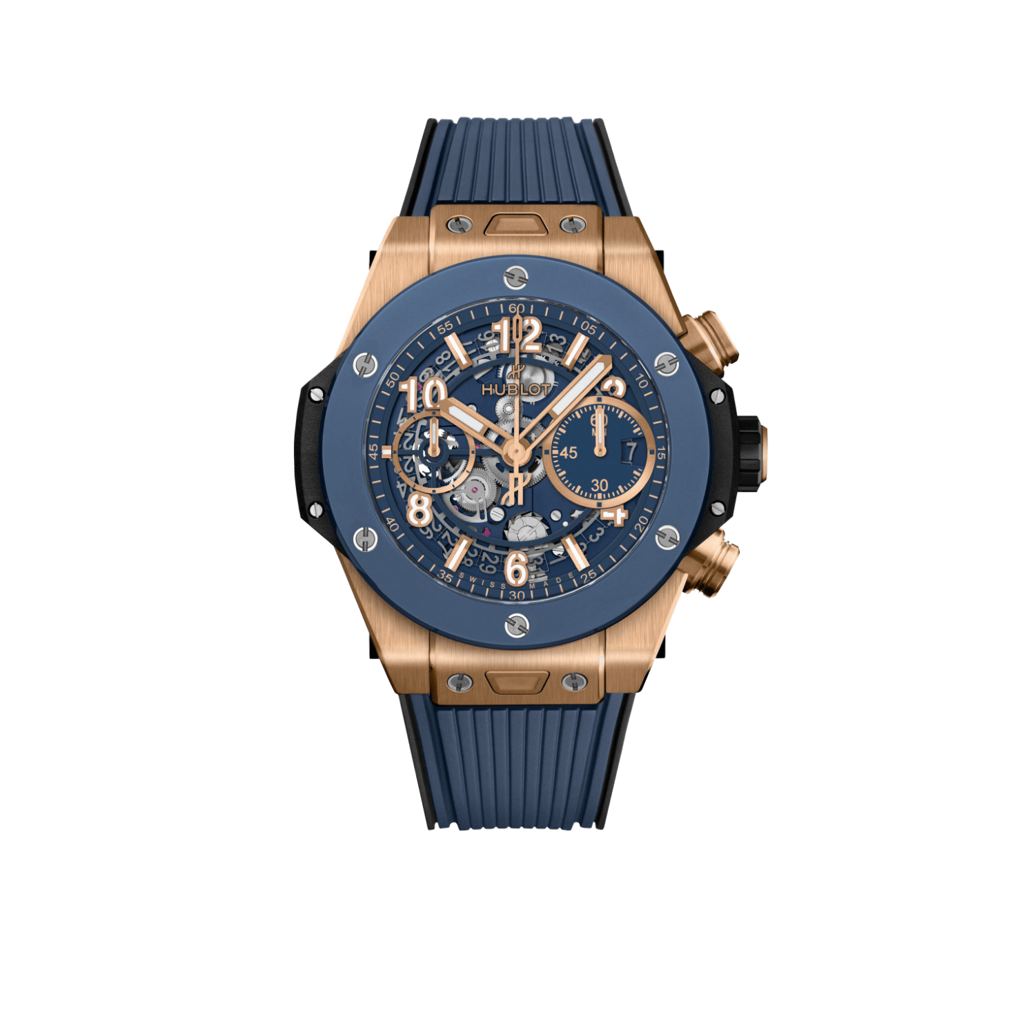 Big Bang Unico Mat Blue Dial 18K King Gold 42mm 441.OX.5181.RX