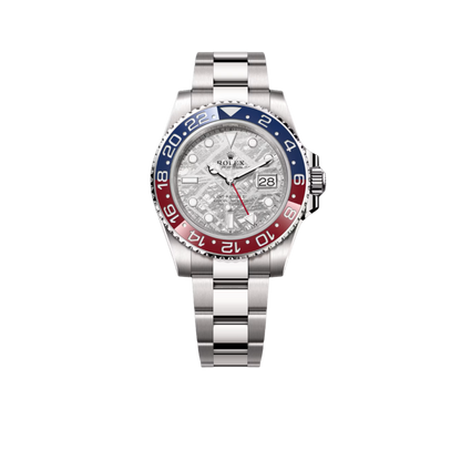 GMT-Master II Pepsi White Gold Meteorite Dial 126719BLRO-0002 New