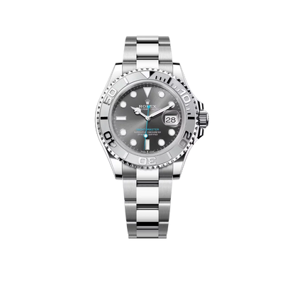 Yacht-Master 40 mm Dark Rhodium Dial, Stainless Steel Oyster Bracelet Mens Watch M126622-0001