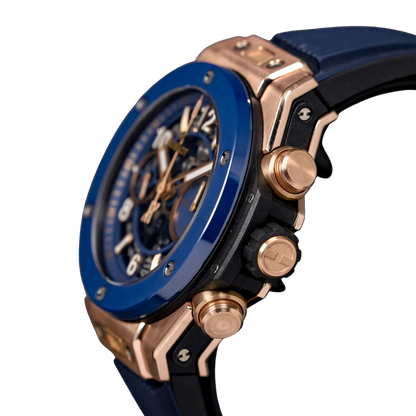 Big Bang Unico Mat Blue Dial 18K King Gold 42mm 441.OX.5181.RX