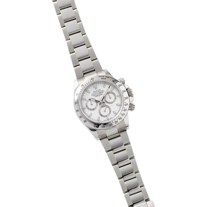 Daytona 40mm 116520 White APH Dial