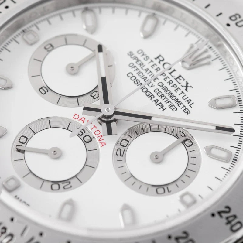 Daytona 40mm 116520 White APH Dial