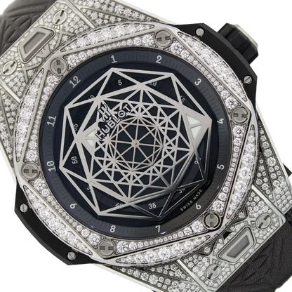 Big Bang Sang Bleu Diamond Titanium 45mm 415.NX.1112.VR.1704.MXM17