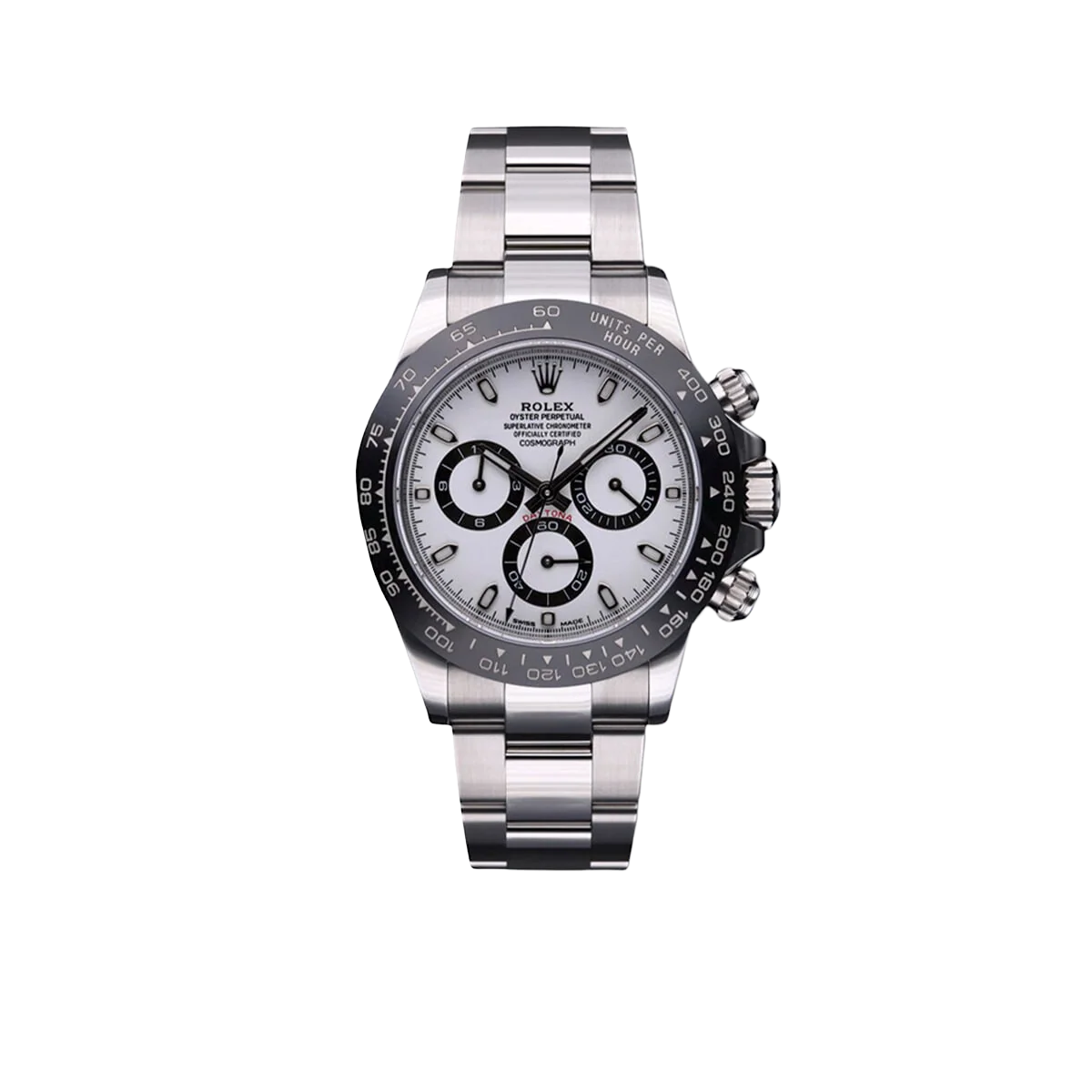 Daytona Panda 40mm White Dial 116500