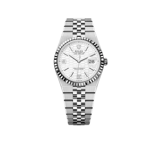 Land-Dweller 36 mm  Oystersteel White Gold M127334-0001