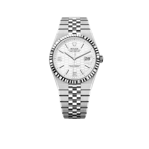 Land-Dweller 40 mm  Oystersteel White Gold M127334-0001