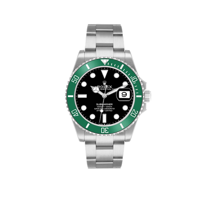 Submariner 41mm Starbucks Steel Green Bezel Mens Watch 126610LV