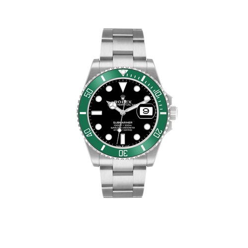 Submariner 41mm Starbucks Steel Green Bezel Mens Watch 126610LV
