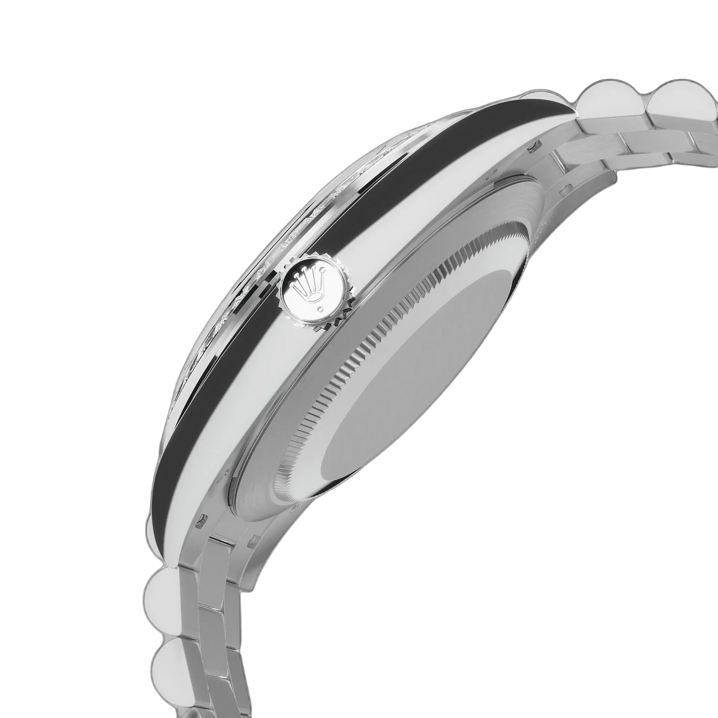 Day-Date 40mm Meteorite Dial, Platinum Diamonds M228349RBR-0040 New