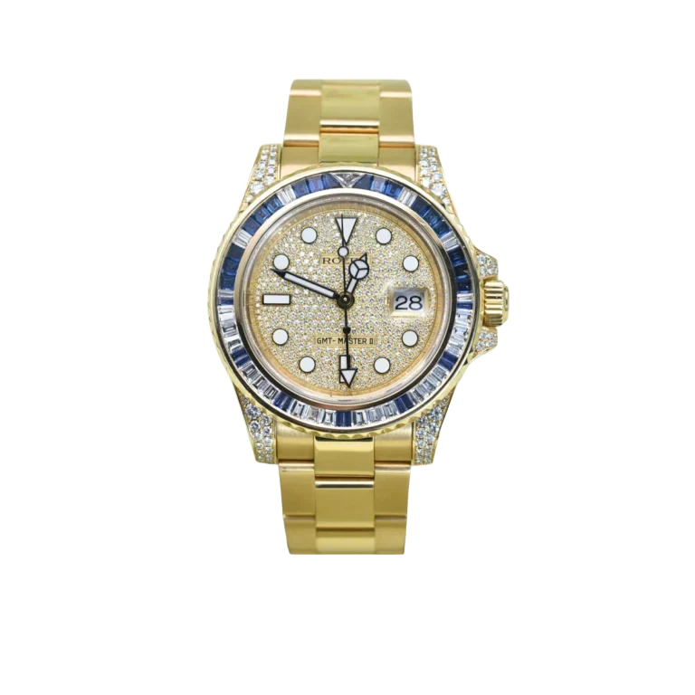 GMT-Master II 116758SARU Pave Diamond Dial 40mm