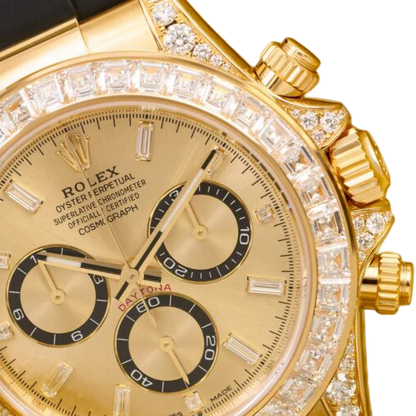 Daytona Oyster, 40mm, yellow gold and diamonds Reference 126538TBR