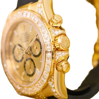 Daytona Oyster, 40mm, yellow gold and diamonds Reference 126538TBR