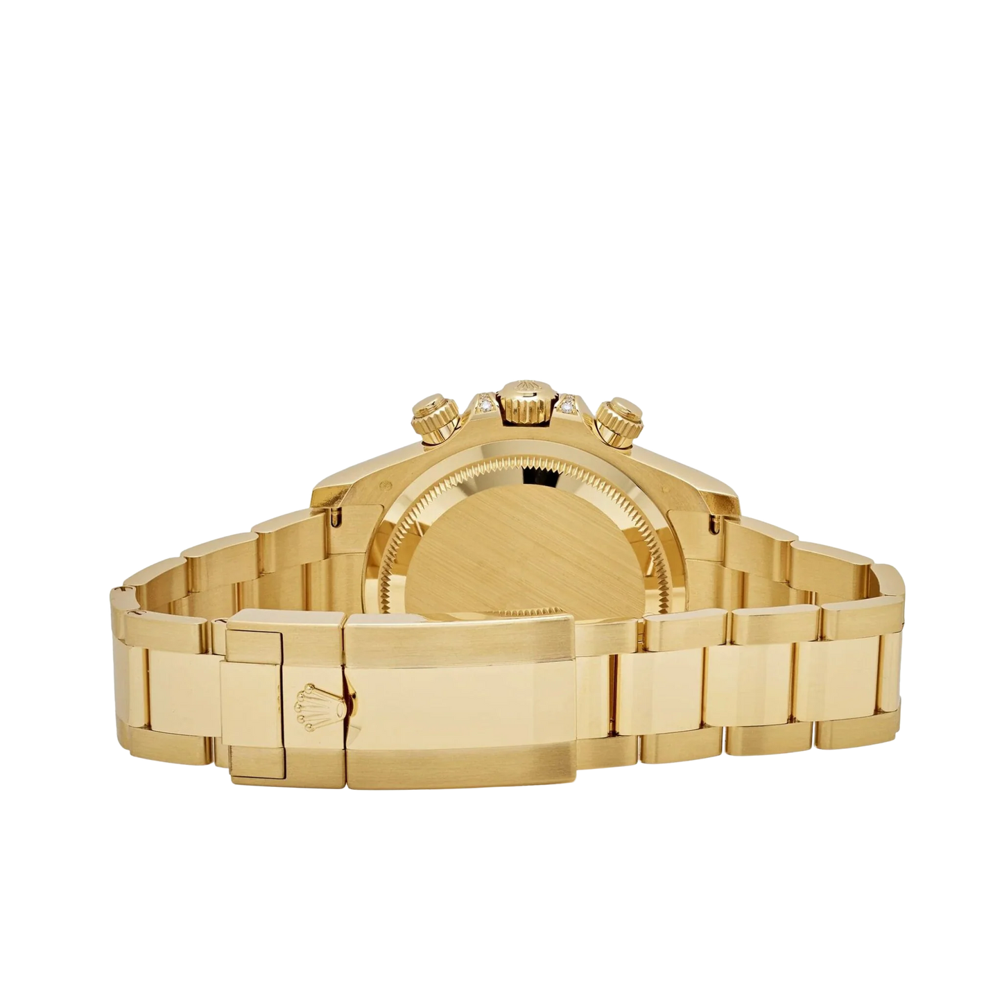 Daytona 126598TRU Yellow Gold Ruby Bezel Diamond Pave Dial
