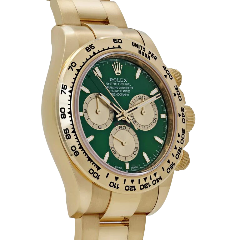 Daytona 126508 John Mayer 2.0 Yellow Gold Bright Green and Golden Dial (2025)