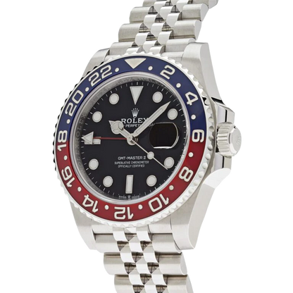 GMT-Master II 126710BLRO Pepsi Stainless Steel Black Dial Jubilee (2025)