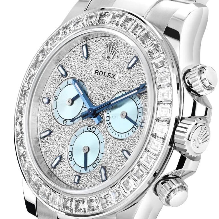 Daytona Diamond Pave Dial Platinum Watch 116576TBR