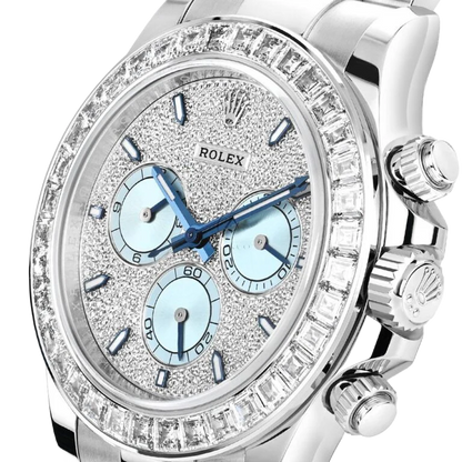 Daytona Diamond Pave Dial Platinum Watch 116576TBR