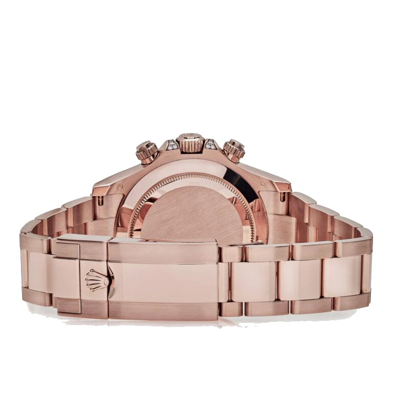 Daytona 116595RBOW Rainbow Rose Gold Black Dial Sapphire Bezel