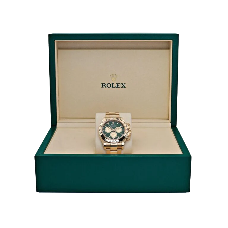 Daytona 126508 John Mayer 2.0 Yellow Gold Bright Green and Golden Dial (2025)