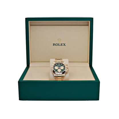 Daytona 126508 John Mayer 2.0 Yellow Gold Bright Green and Golden Dial (2025)