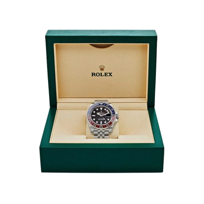 GMT-Master II 126710BLRO Pepsi Stainless Steel Black Dial Jubilee (2025)