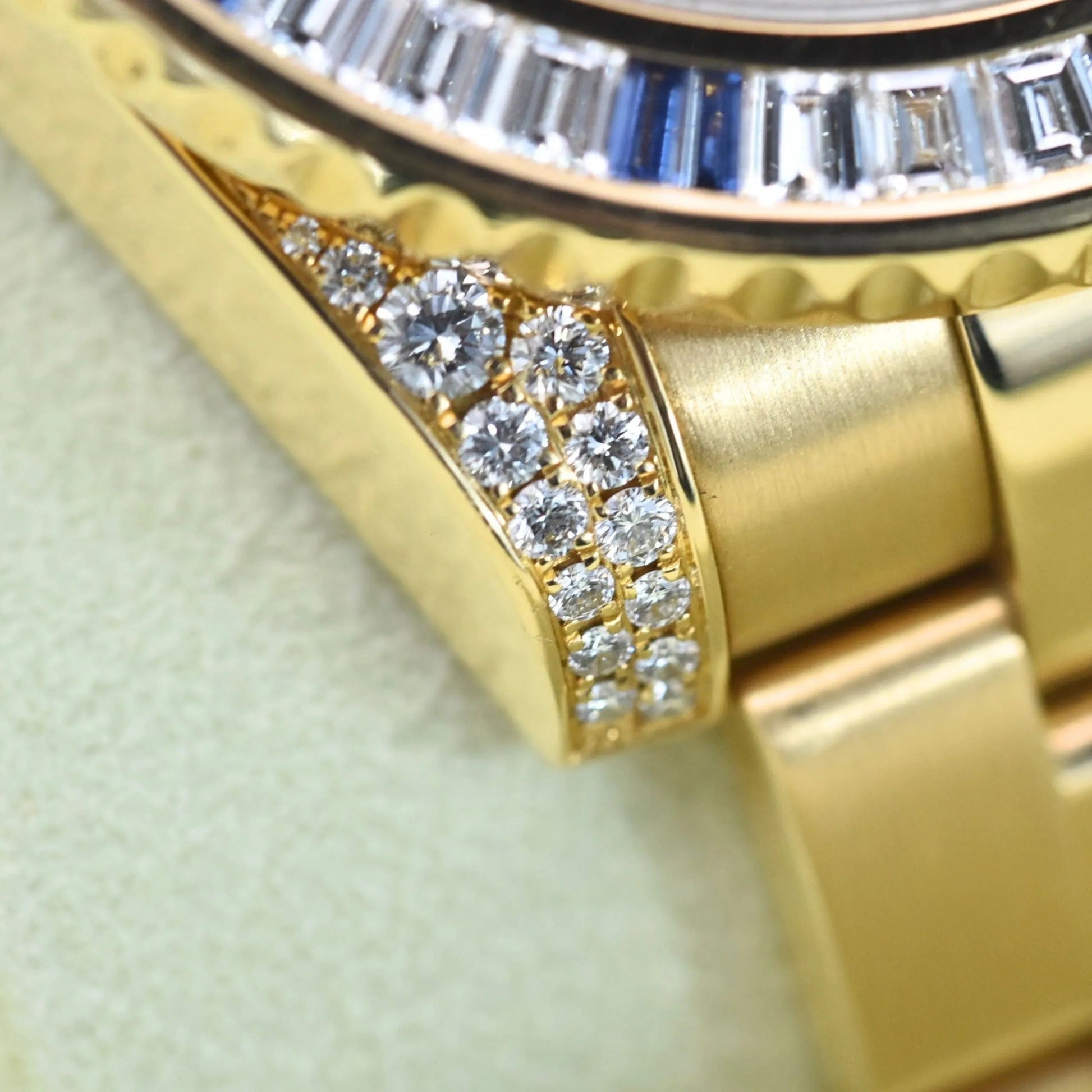 GMT-Master II 116758SARU Pave Diamond Dial 40mm